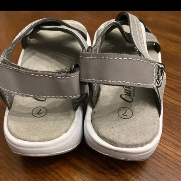 Curves for Women Cross Strap Toning Sandals 7 - Picture 3 of 10